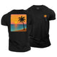 Coastal Glow Cotton T-Shirt