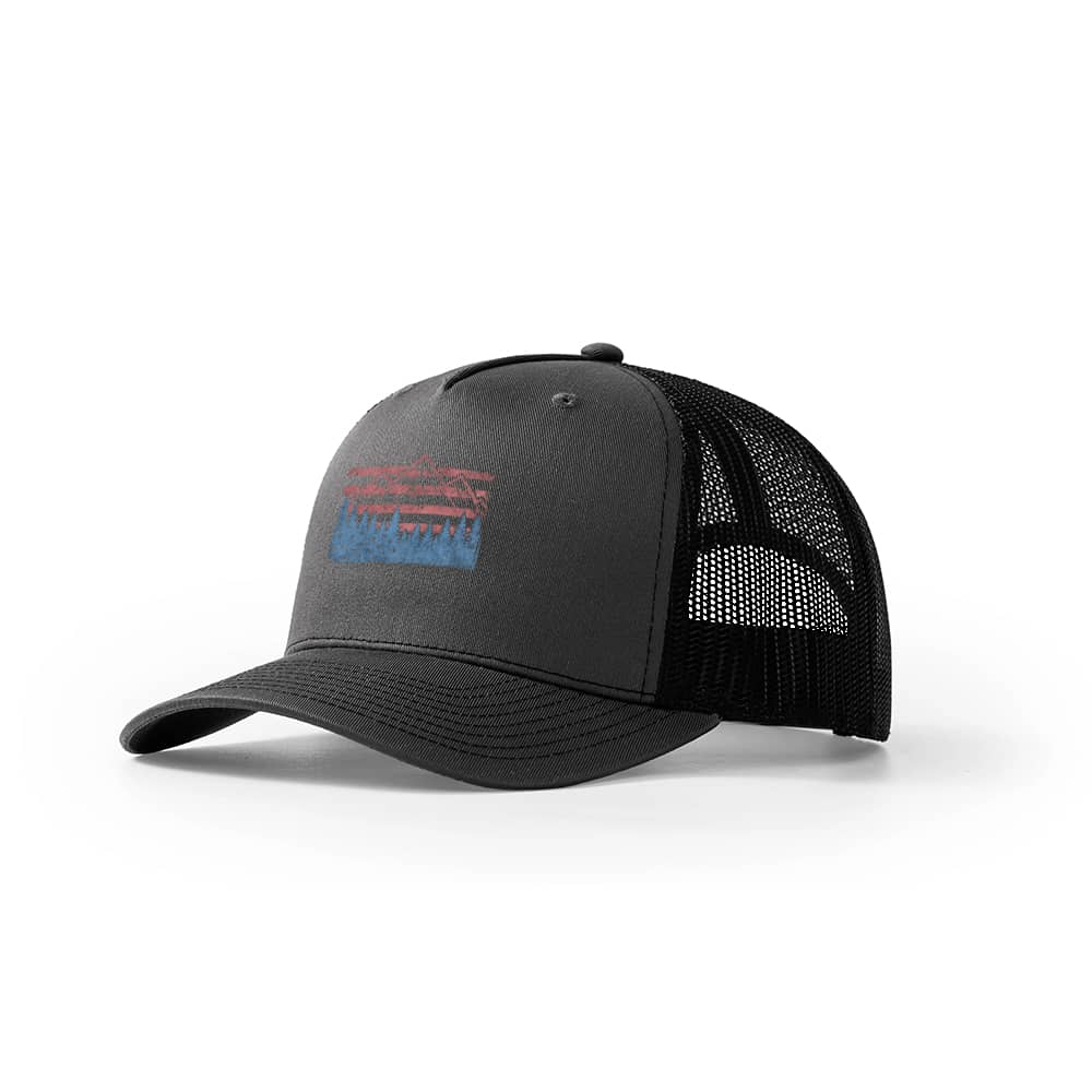Free Mountain Trucker Hat