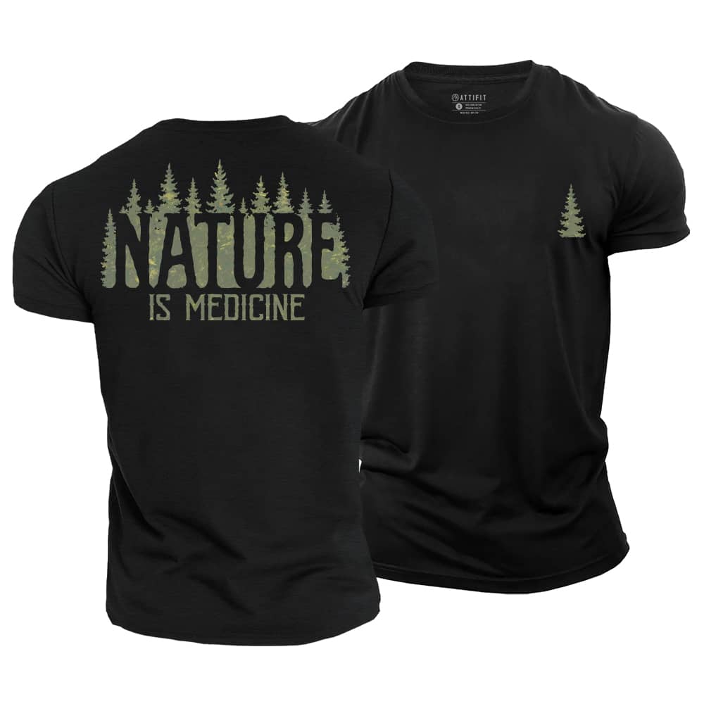 Nature Is Medicine Cotton T-Shirt