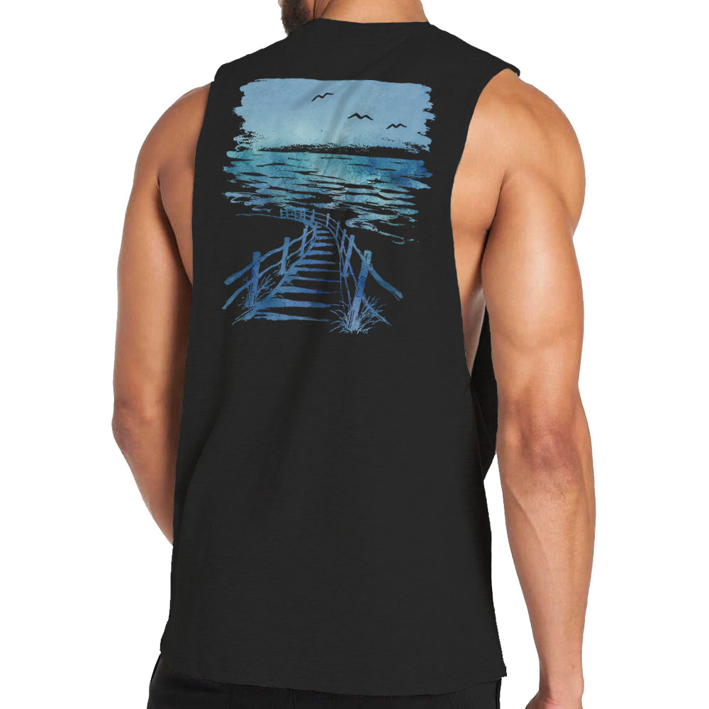 Seaside Boardwalk Tank Top