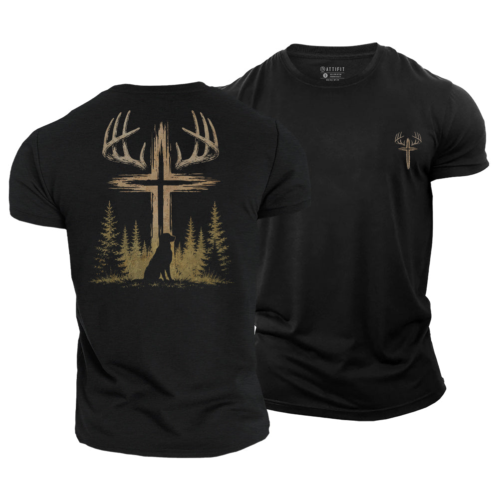 Hunting Faith Cotton T-Shirt