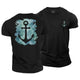 Anchor Silhouette Cotton T-Shirt