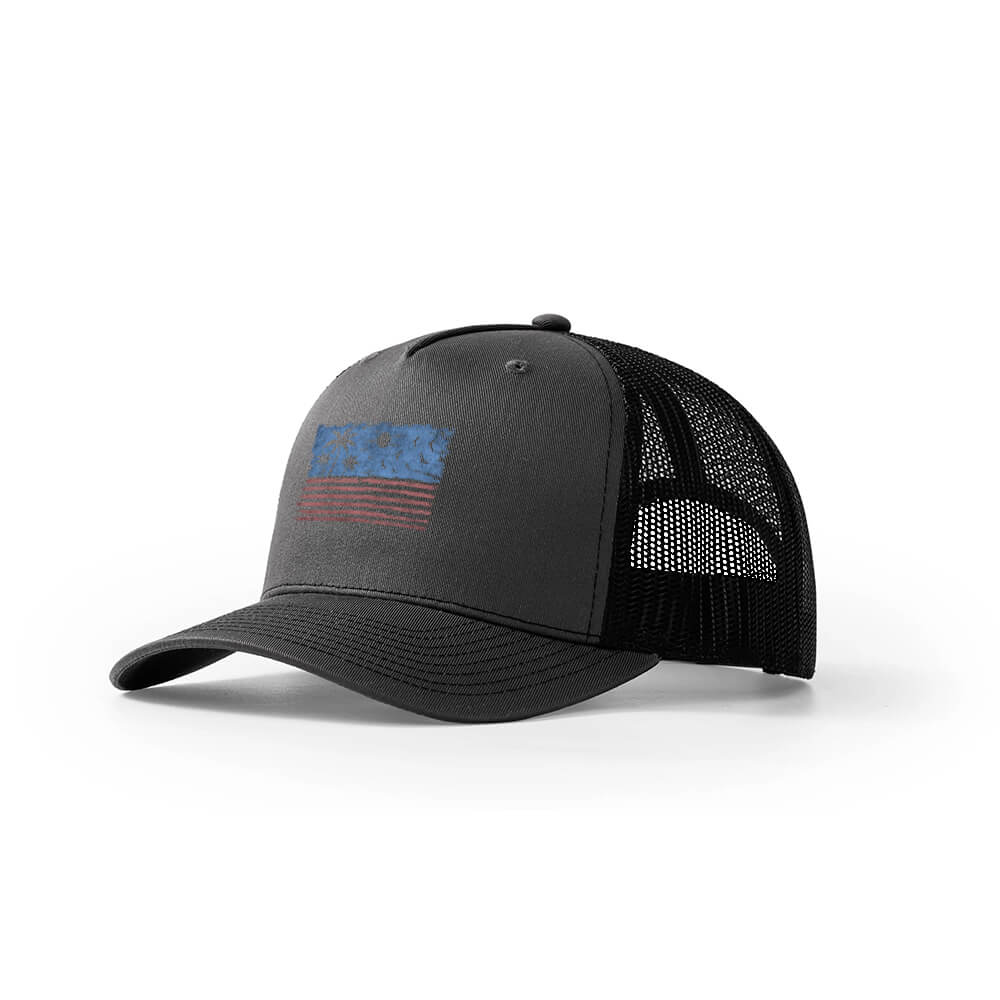 Palm Flag Trucker Hat