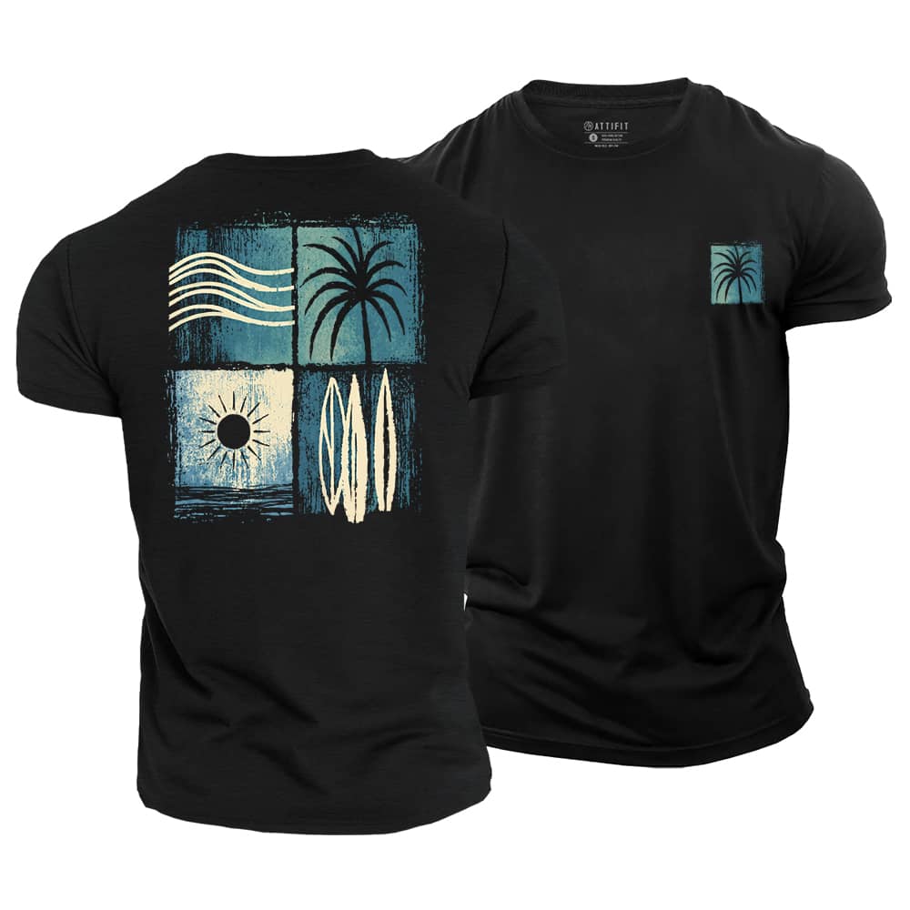 Coastal Icons Cotton T-Shirt