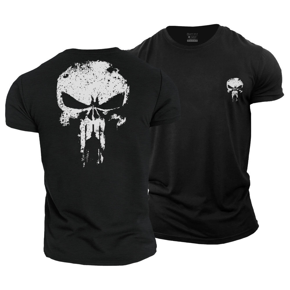 Skull Warrior Cotton T-Shirt