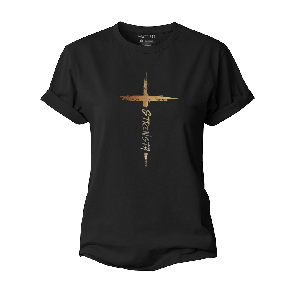 Strength Cross Women's Cotton T-Shirt