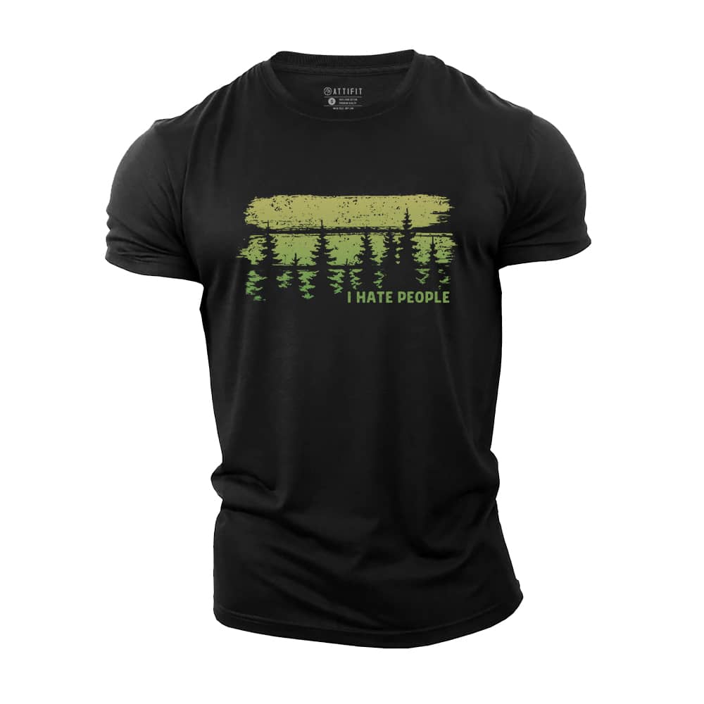 I Hate People Cotton T-Shirt