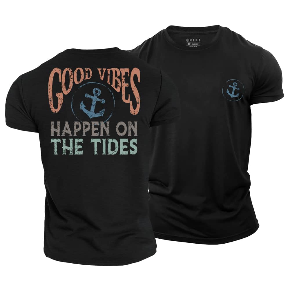 Good Tides Cotton T-Shirt