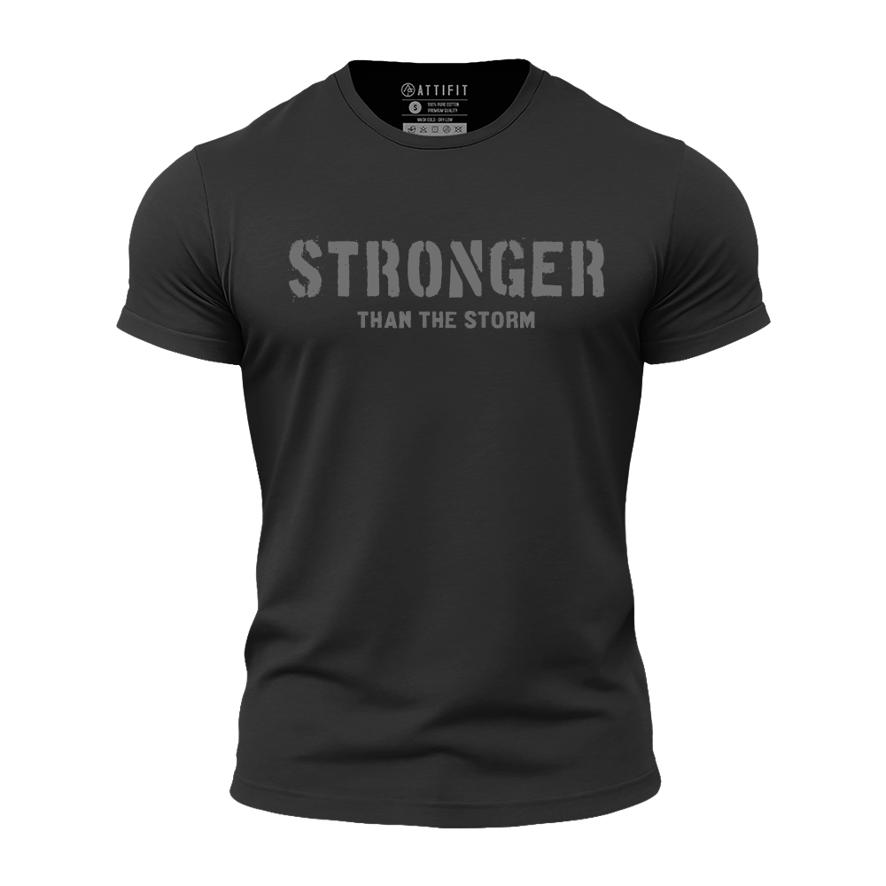 Stronger than The Storm Athletic Quick-Dry T-Shirt