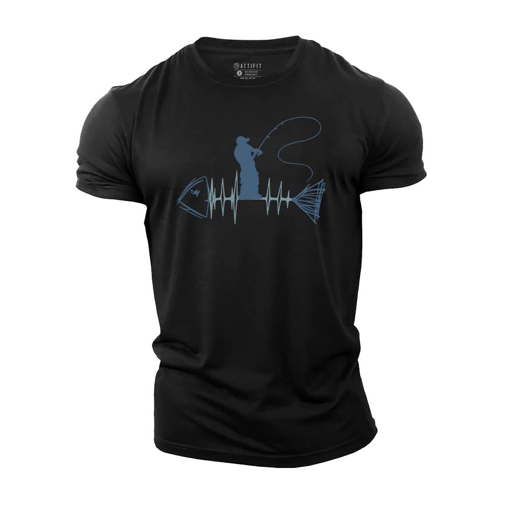 Born To Fish Cotton T-Shirt