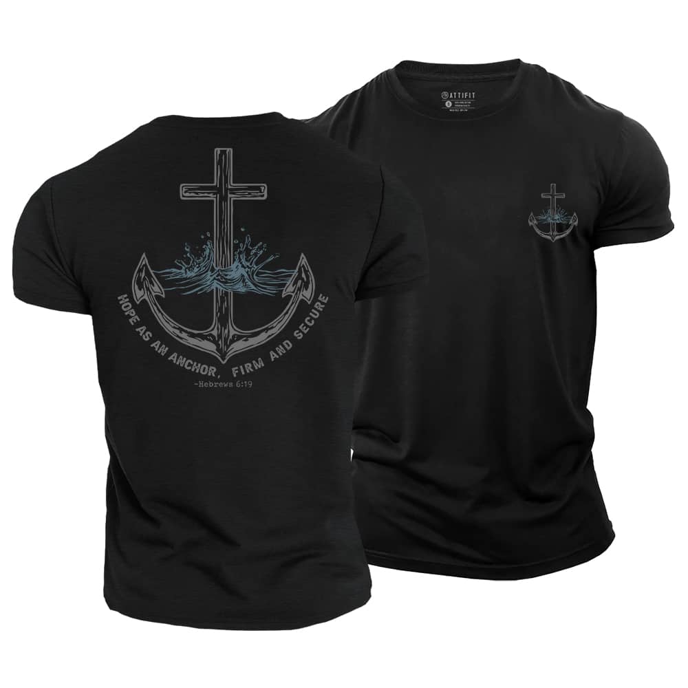Anchor Your Soul In Hope Cotton T-Shirt