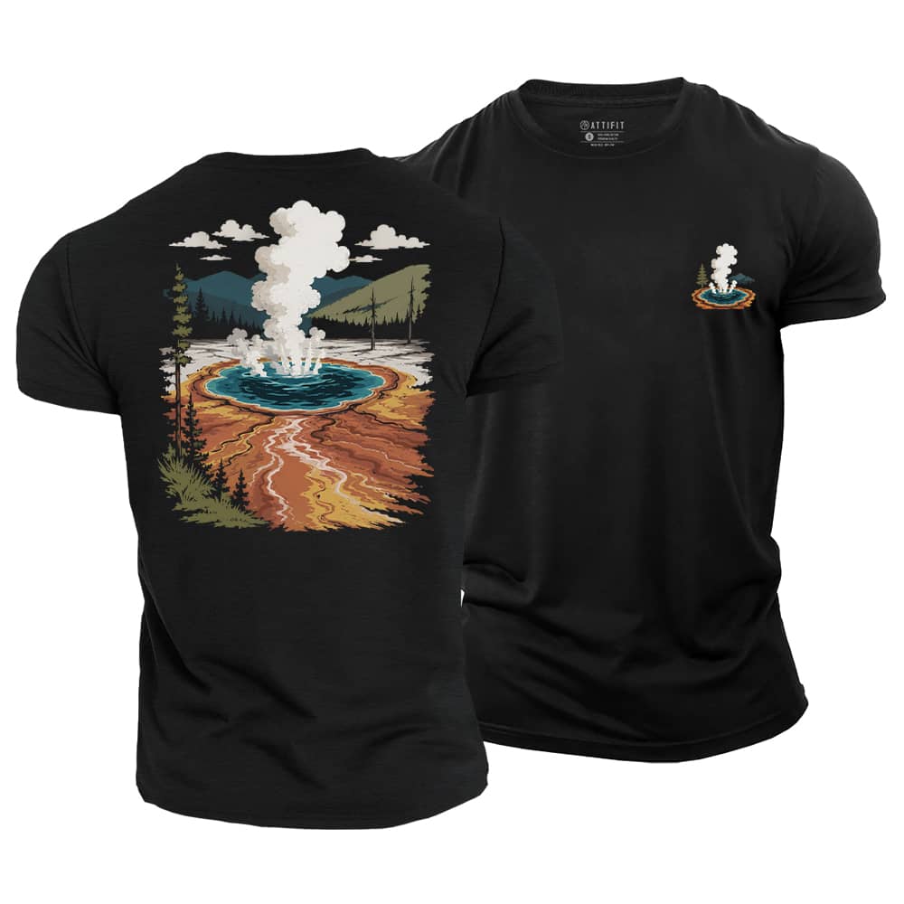 Geyser Basin Cotton T-Shirt