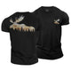 Wild Moose Cotton T-Shirt