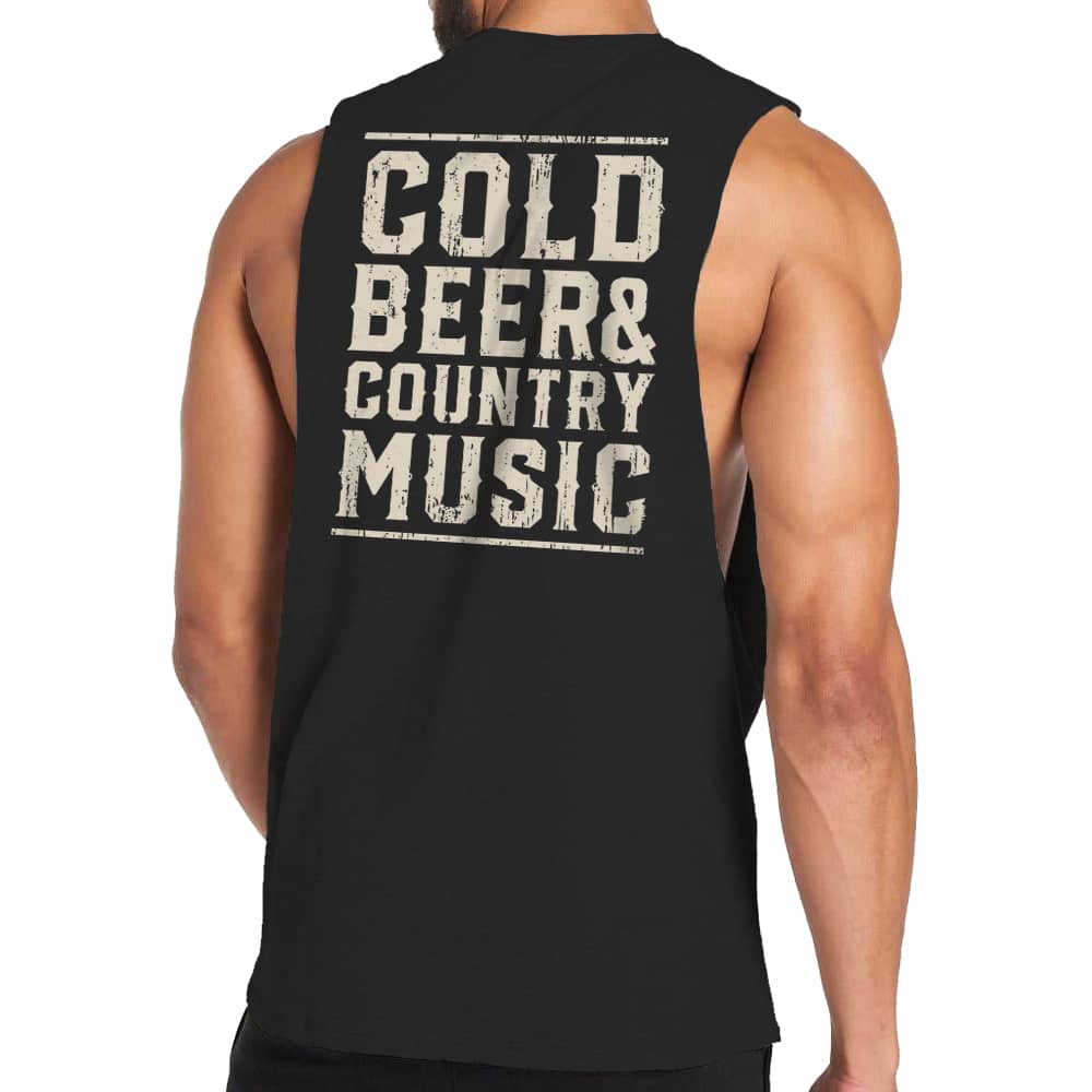 Cold Beer and Country Music Tank Top