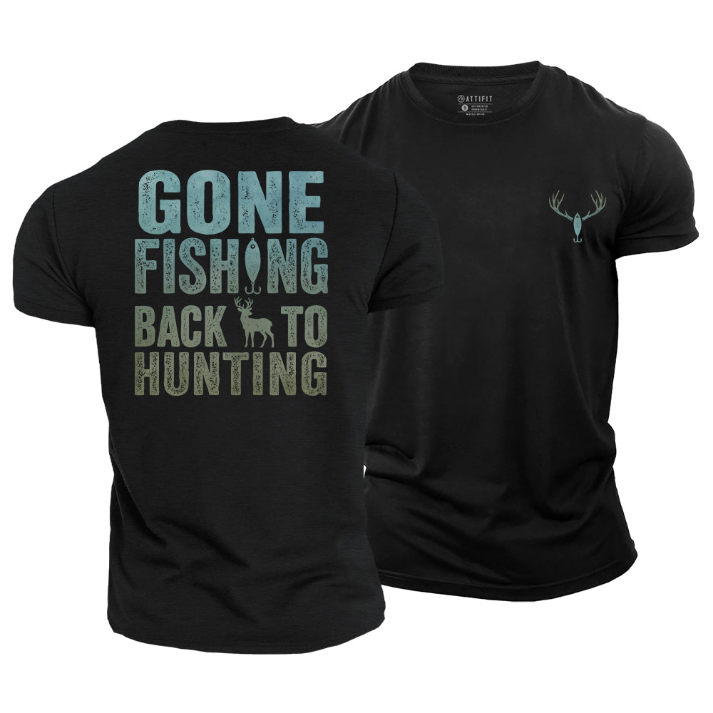 Back To Hunting Cotton T-Shirt