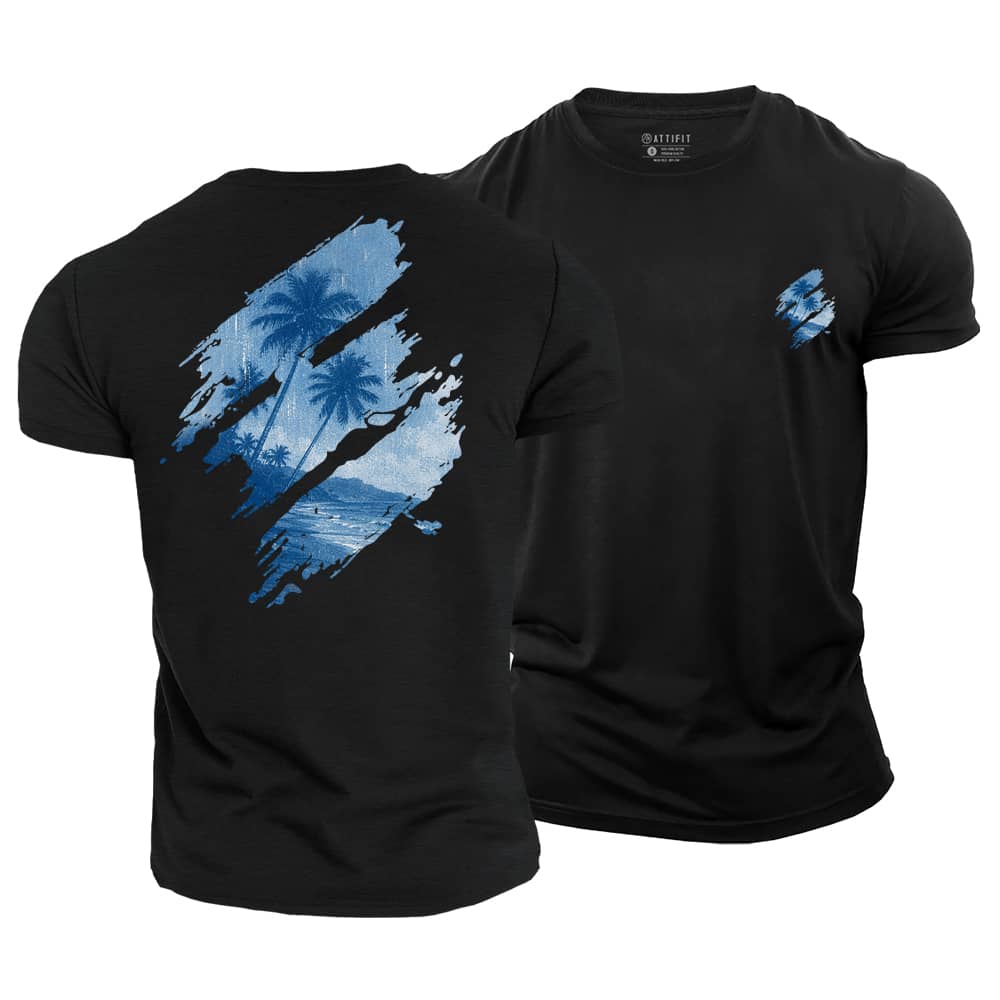 Palm Impressions Cotton T-Shirt