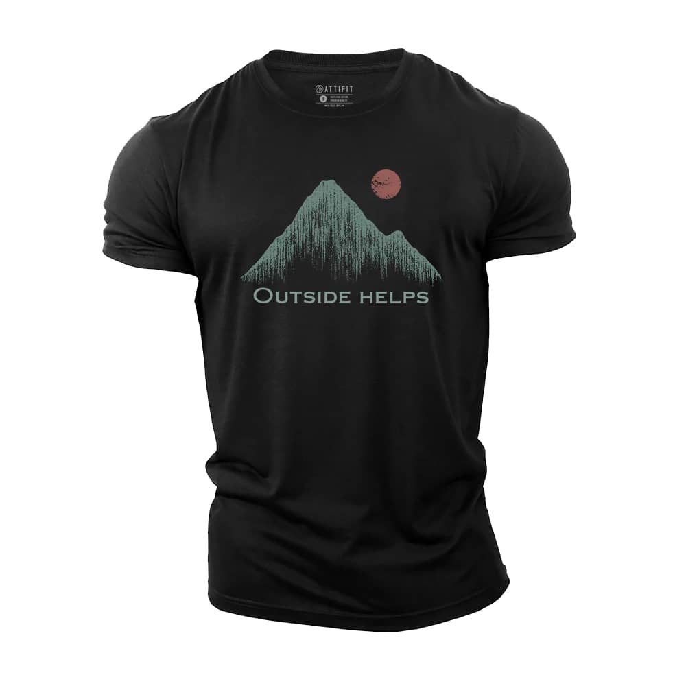 Outside Helps Cotton T-Shirt