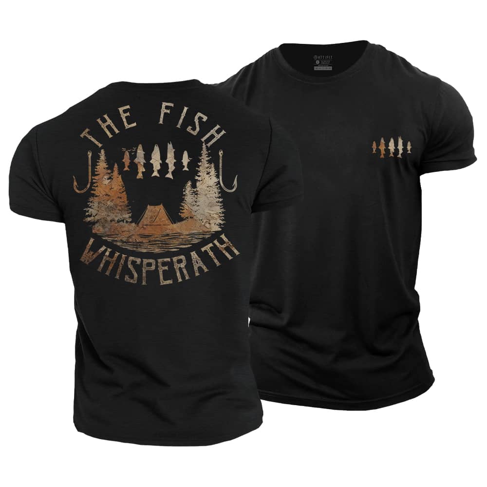 The Fish Whisperath Cotton T-Shirt