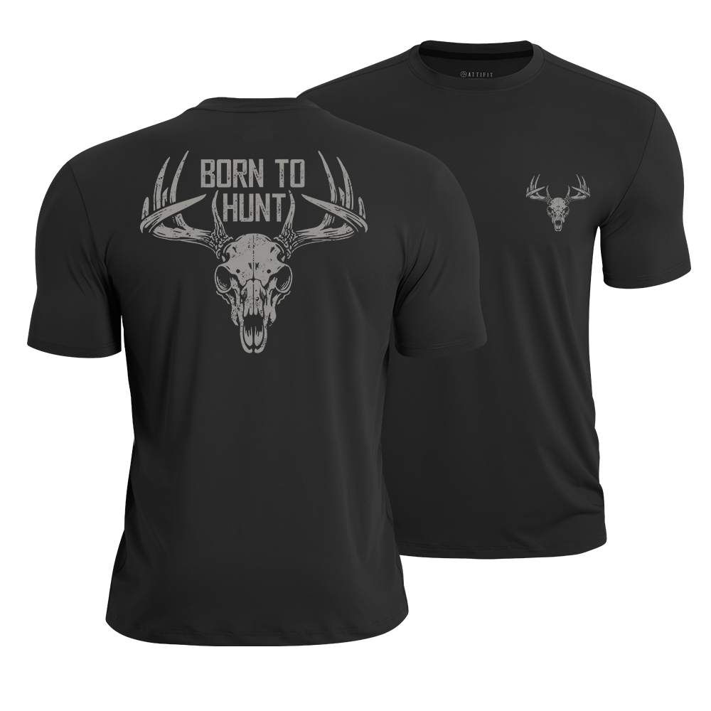 Born To Hunt Athletic Quick-Dry T-Shirt