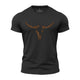 Western Longhorn Quick-Dry T-Shirt