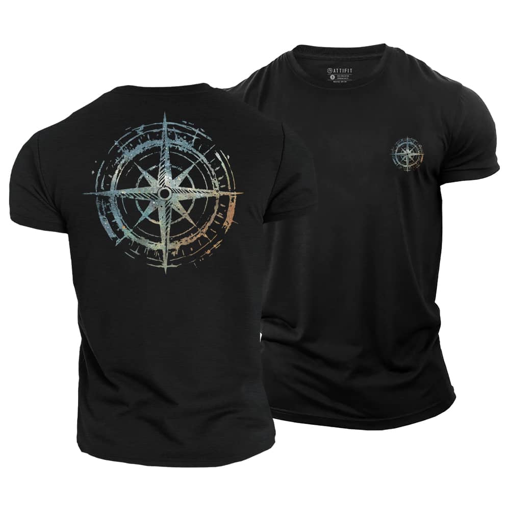 Outdoor Compass Cotton T-Shirt
