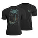 Fibonacci Sunset Wave Quick-Dry T-Shirt