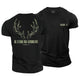 Be Strong and Courageous Cotton T-Shirt