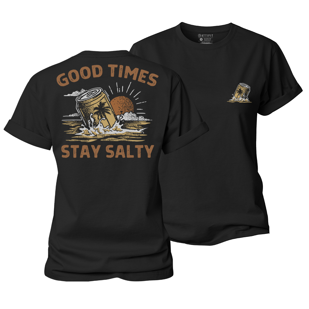 Good Times Stay Salty Women's Cotton T-Shirt