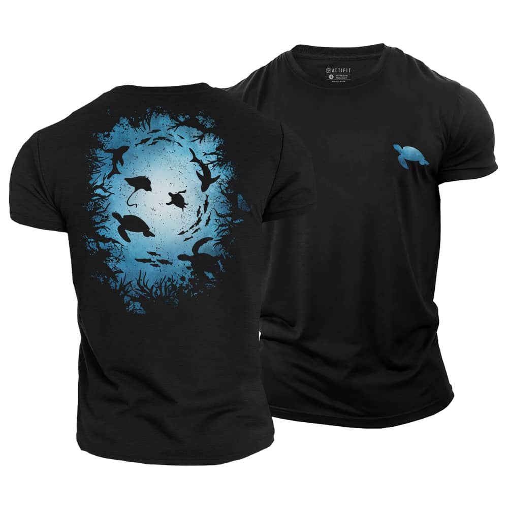 Deep Sea Cotton T-Shirt