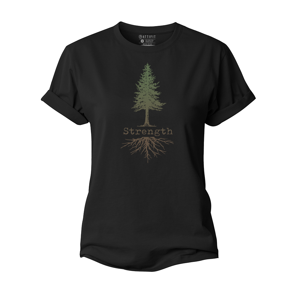 Strength of A Tree Women's Cotton T-Shirt