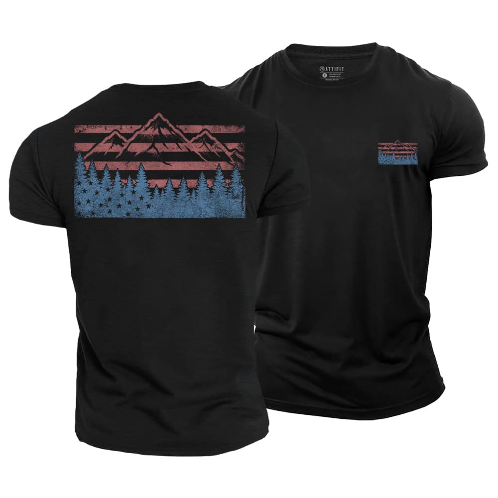 Free Mountain Cotton T-Shirt