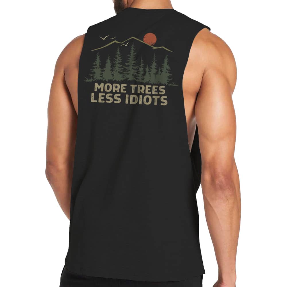 Less Idiots Tank Top