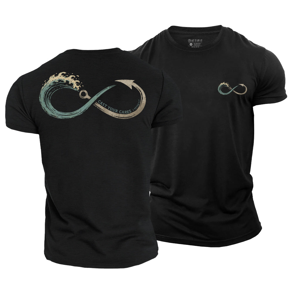 Cast Your Cares Cotton T-Shirt