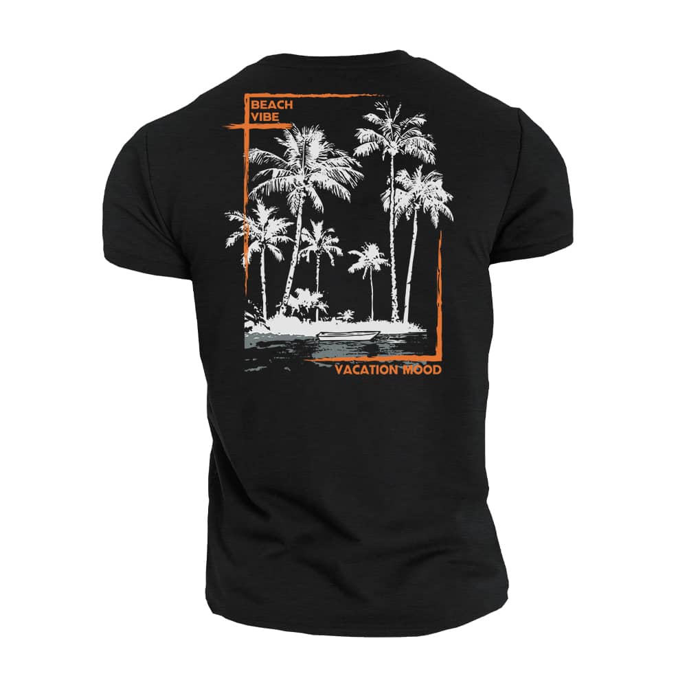 Vacation Mood Cotton T-Shirt
