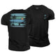 Palm Horizon Cotton T-Shirt