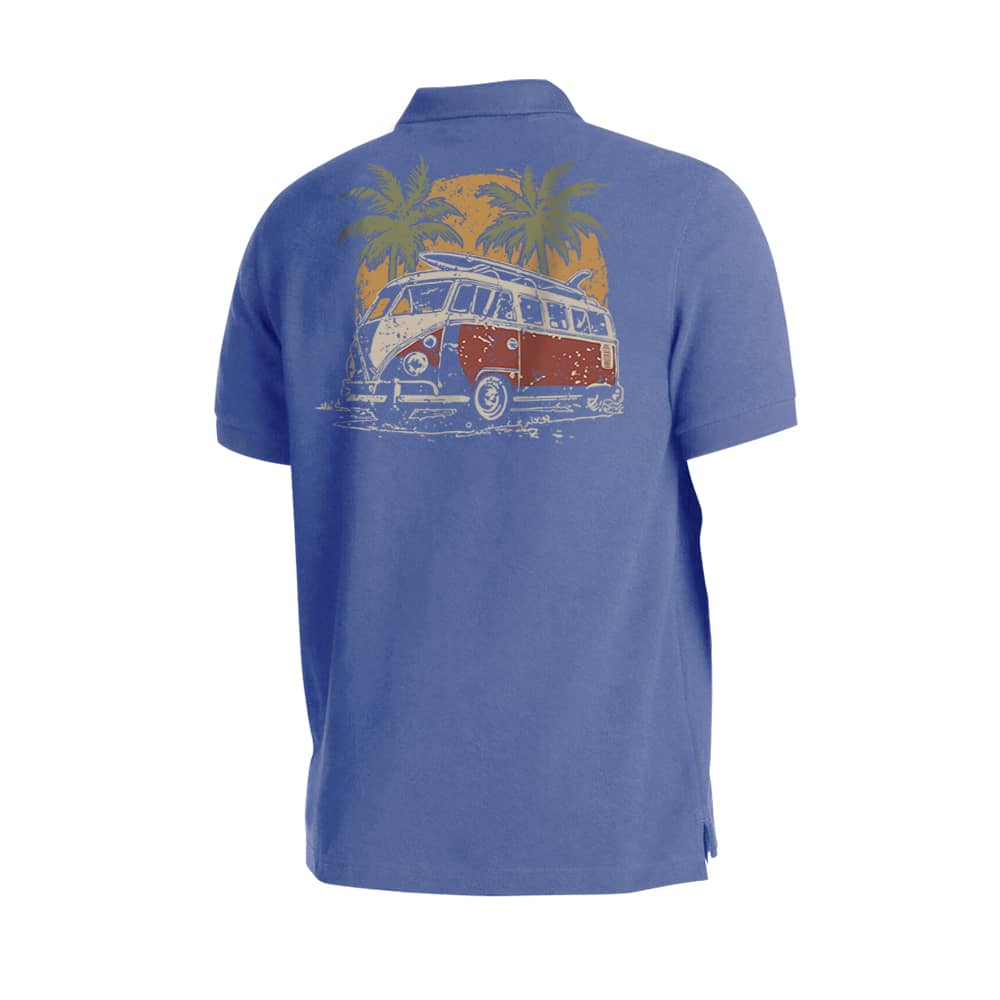 Bus Vacation Polo Shirt