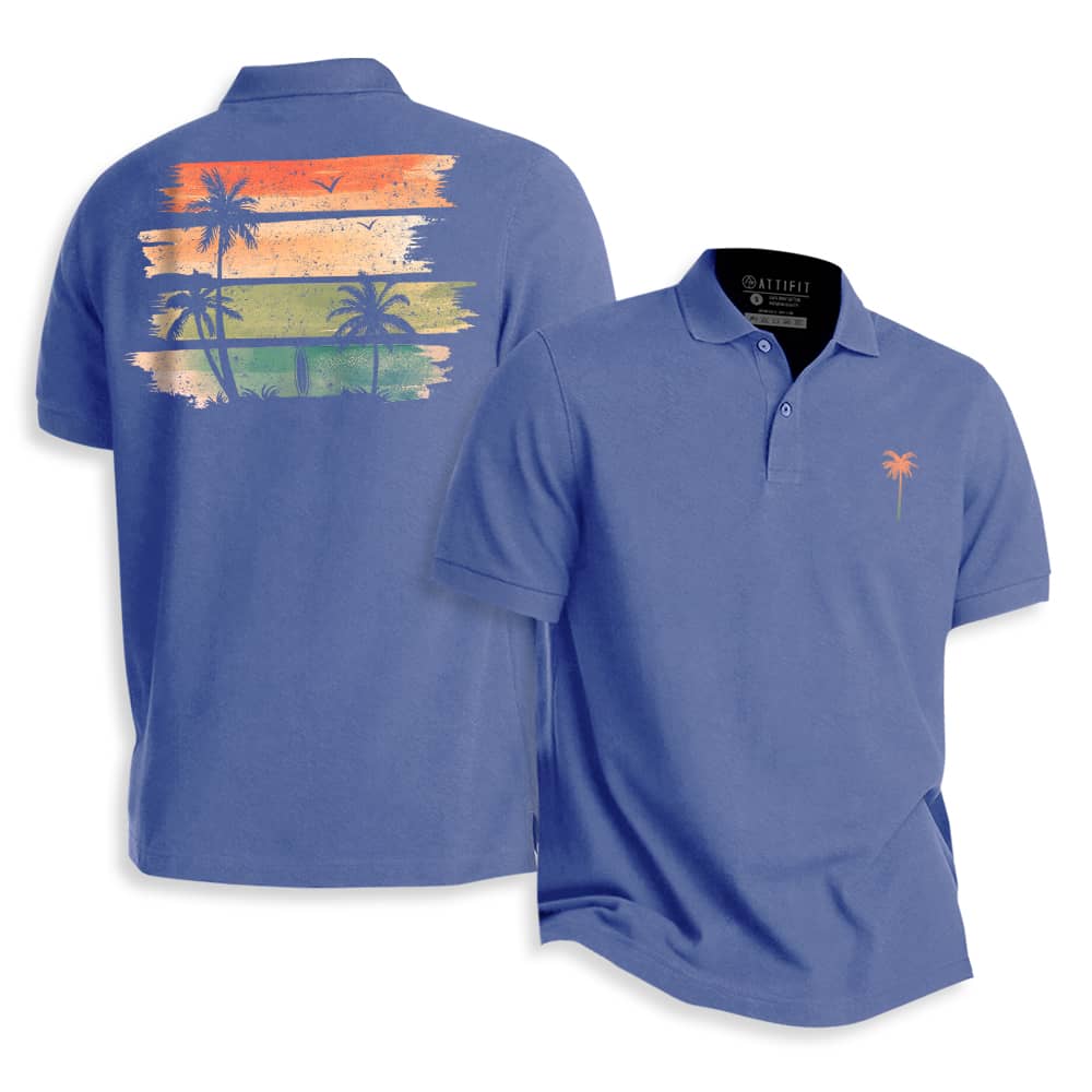 Colorful Summer Polo Shirt