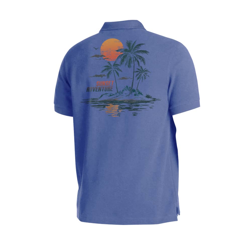 Sunset Adventure Polo Shirt