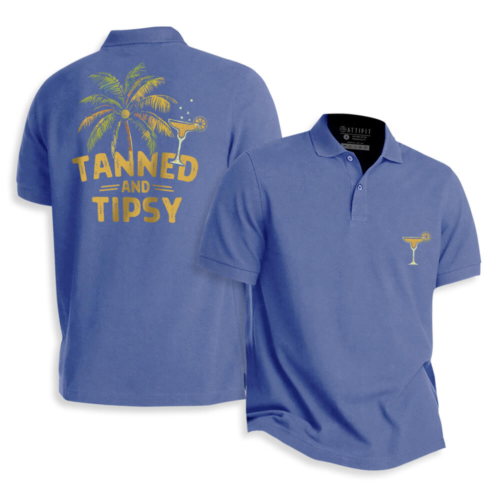 Tanned And Tipsy Polo Shirt