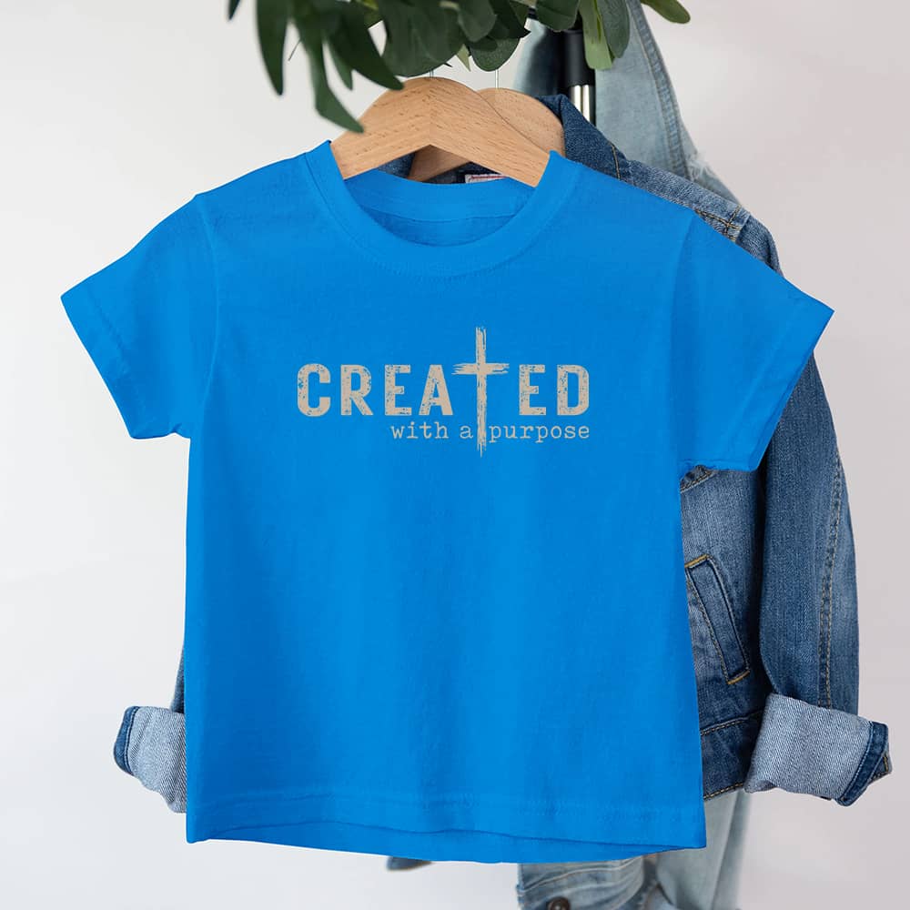 Created With A Purpose Youth Cotton T-Shirt