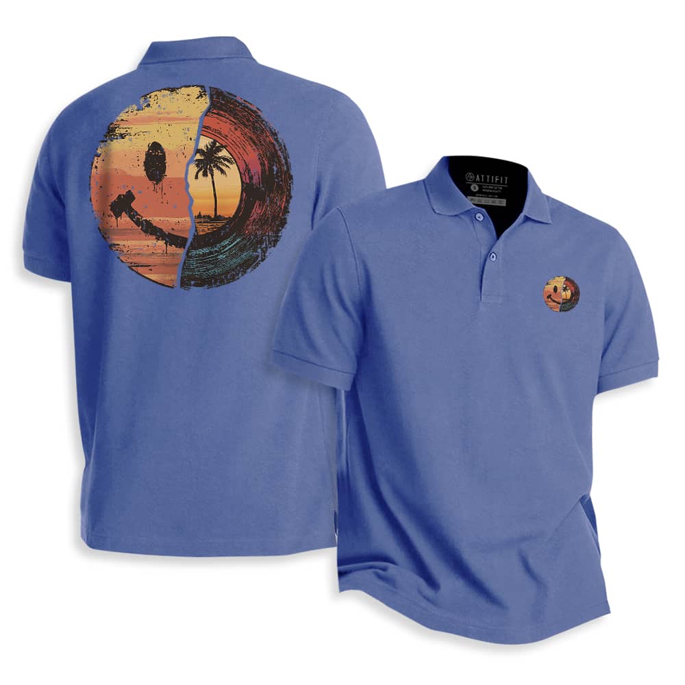 Smiley Sea Records Polo Shirt