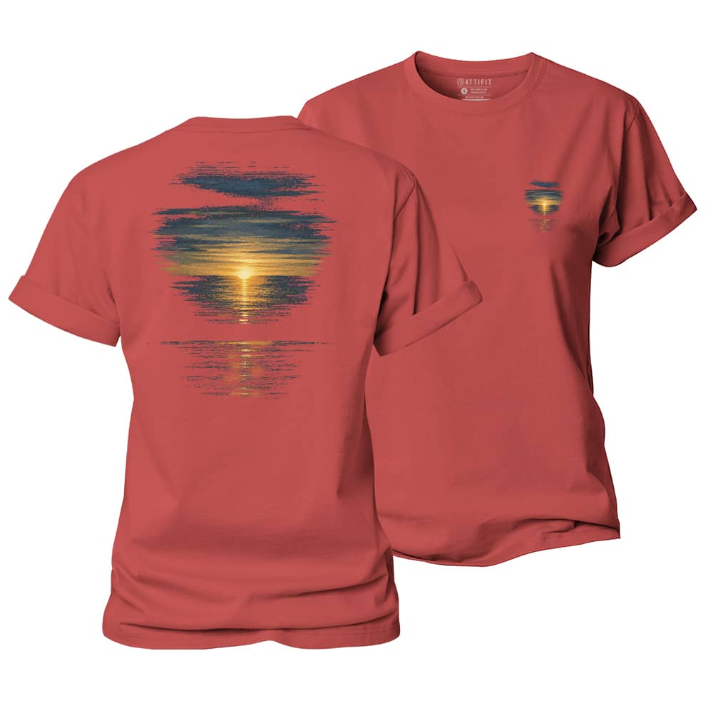Ocean Afterglow Women's Cotton T-Shirt