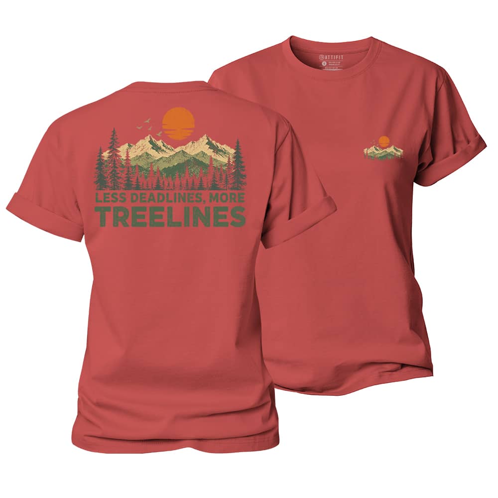 More Treelines Women's Cotton T-Shirt