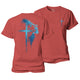 Lion of Faith Cross Women's Cotton T-Shirt