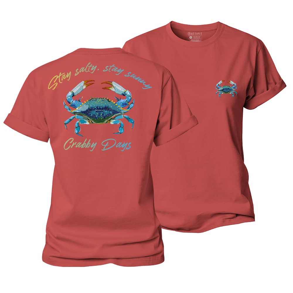Crabby Days Women's Cotton T-Shirt