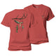 Antler Fish Hook Women's Cotton T-Shirt