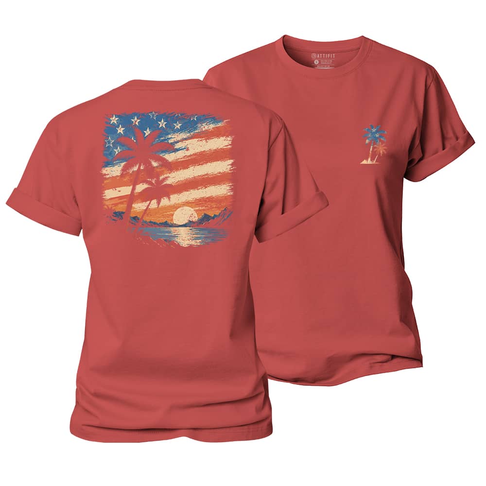 Flag Sky Women's Cotton T-Shirt
