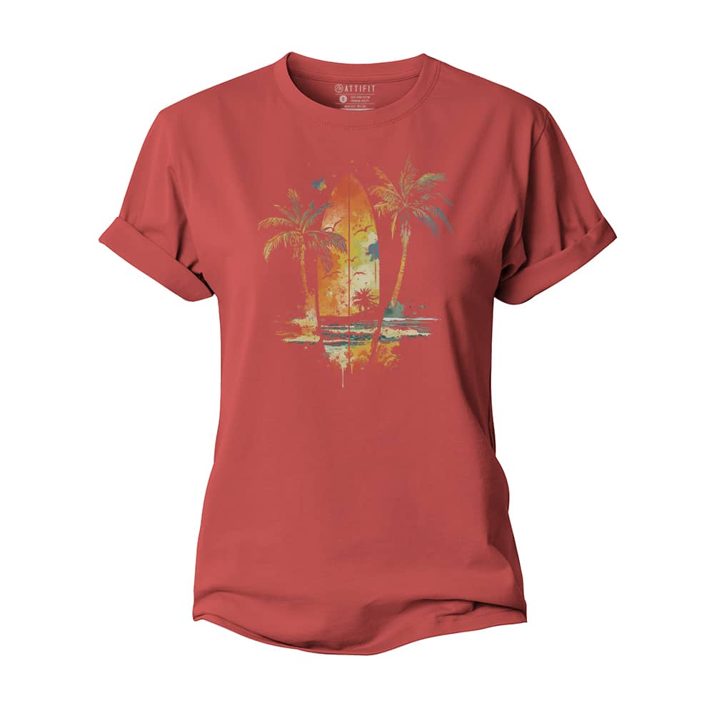 Surf And Sea Women's Cotton T-Shirt