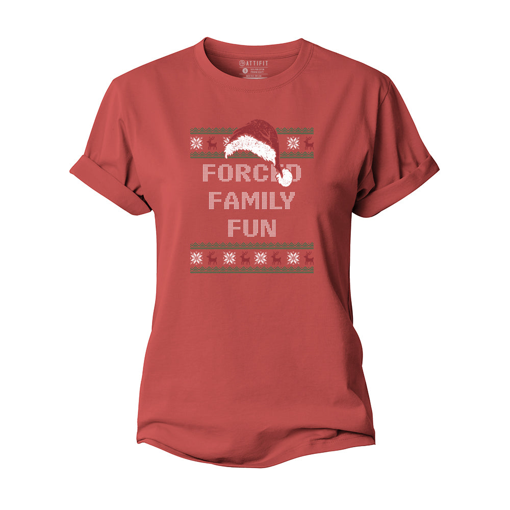 Forced Family Fun Women's Cotton T-Shirt