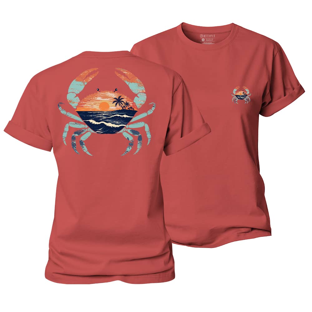 Crab Sea Women's Cotton T-Shirt